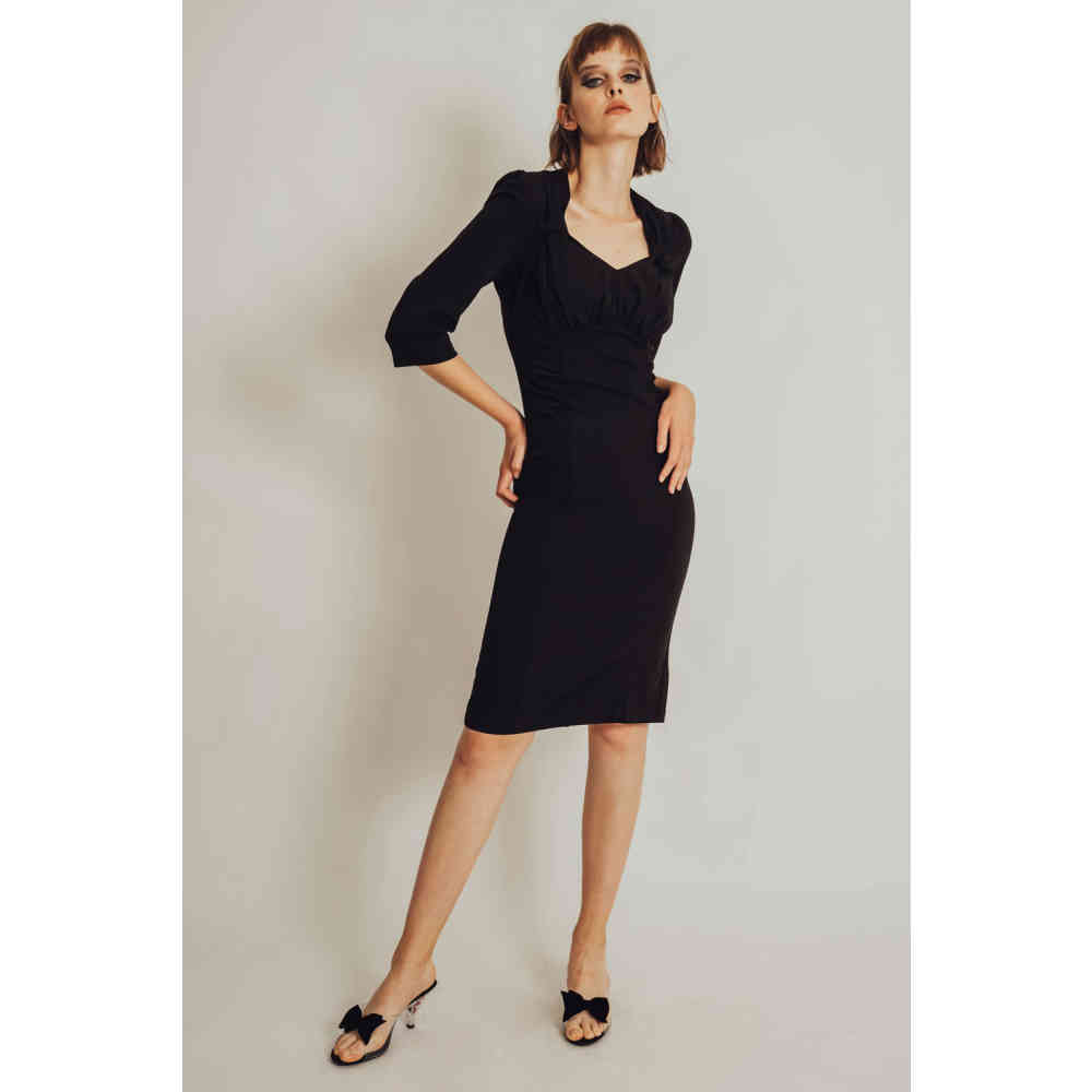 Voodoo Vixen Voodoo Vixen Pencil dress Camilla 34 Sleeve Voodoo Vixen Voodoo Vixen Pencil dress Camilla 34 Sleeve